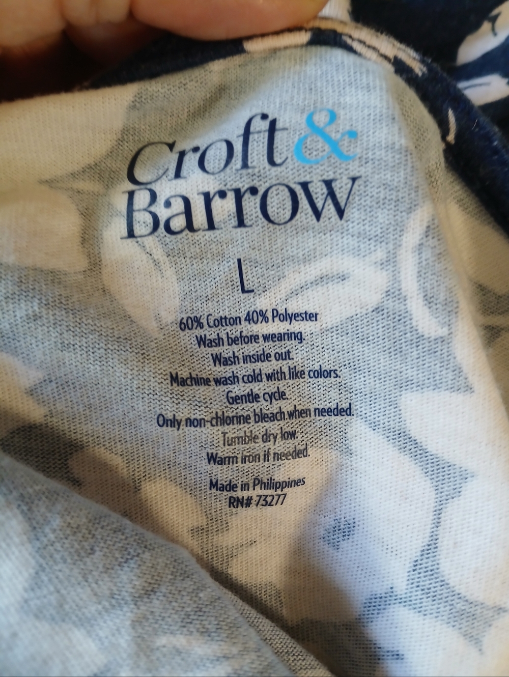 Croft & Barrow Dress Size L - Picture 5 of 6